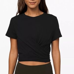 Lululemon time to restore crop top